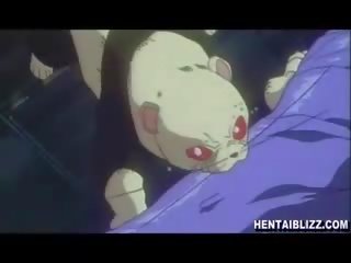 Caught hentai drilled all hole by tentacles