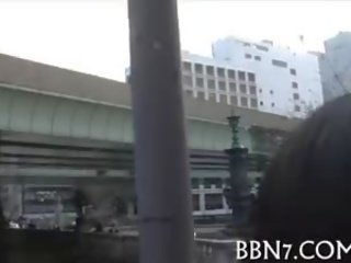 Naughty Chick Is Giving Wild Blowjob At The Train Station