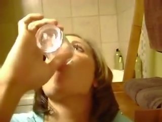 Kristen drinking sperm movie