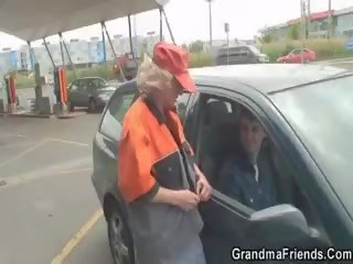 Gas Station Grandma Fucked In The Country