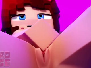 Minecraft xxx film scarlett masturbesyon animasyon w/ sound (by hardedges)