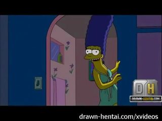 Simpsons বয়স্ক ভিডিও - নোংরা ক্লিপ রাত