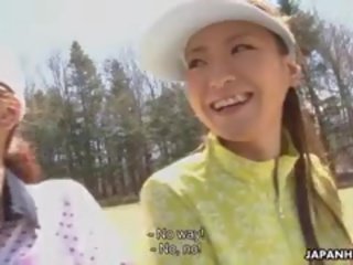 Charming Golf young woman Nana Kunimi launch A Mistake And Now She