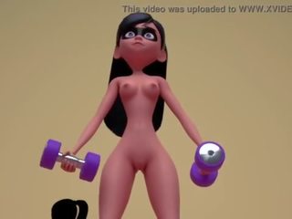 Violet parr in gwen tennyson animations