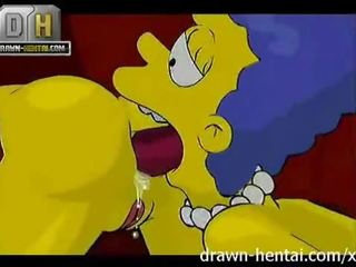 Simpsons x rated film - Threesome