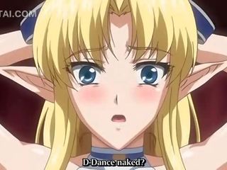 Splendid blondinka anime fairy künti banged zartyldap maýyrmak