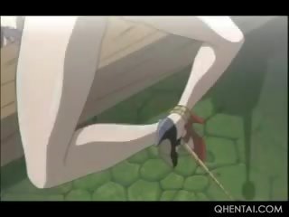 Outstanding hentai reged video slaves in ropes get sexually tortured
