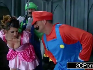 Jerk That Joy Stick: marvelous Mario Bros Get Busy With Princess Brooklyn Chase