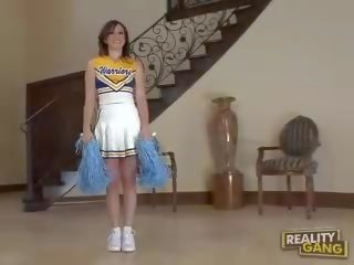 Flessibile cheerleading troie in hardcore xxx