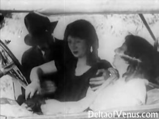Aнтичен x номинално клипс а безплатно езда рано 1900s еротичен филм