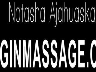 My favorite virgin teenager Natasha Ajahuaska gets her massage