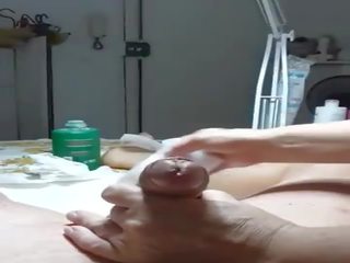 Penis vosk smyslný dotýkat se