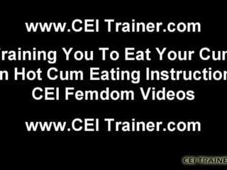 I Am Going to prepare You Swallow Cum until You Love it CEI