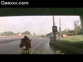 Scopata su motorcycle