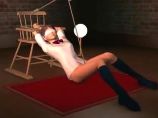 Phim hoạt hình giới tính video nô lệ trong dây thừng trình đến tình dục trêu chọc
