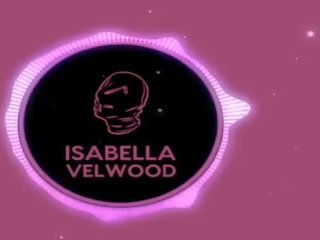 Gotic papusa isabella velwood inecandu-se și obtinerea o facial