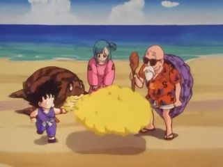 Bulma möter den expert roshi och videor henne fittor