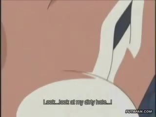 Hentai anime ginintuan ang buhok ikadena at spanked sa bartulina