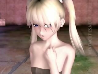 Pigtailed 3D Anime diva Gets Fucked