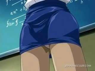 Anime iskola tanár -ban rövid szoknya filmek punci