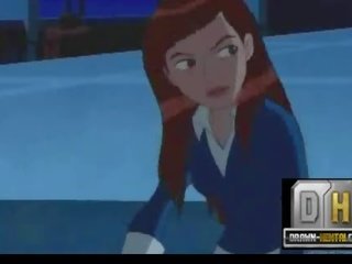 Ben 10 volwassen film gwen saves kevin met een pijpen