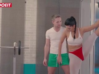 Letsdoeit - Busty feature Knows Gym dirty clip Is the Best Workout