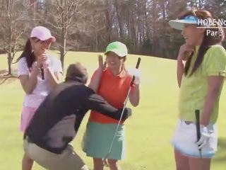 Erika hiramatsu prende due club immediately thereafter golf -uncensored jav-