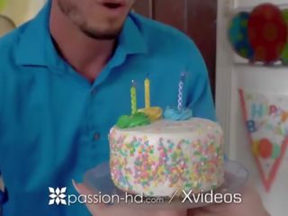 PASSION-HD Big Booty Blonde Romantic Birthday adult clip