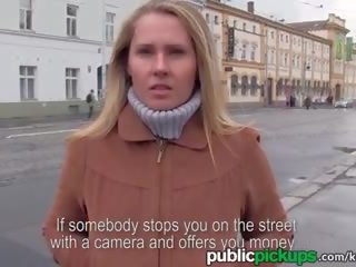 Mofos - elite Euro blonde gets picked up on the street